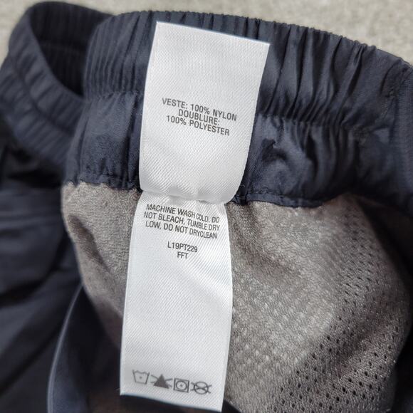 Cabelas Mens Rain Pants XL Black Lightweight Nylon Packable Outdoor Trail Hiking - Picture 12 of 12